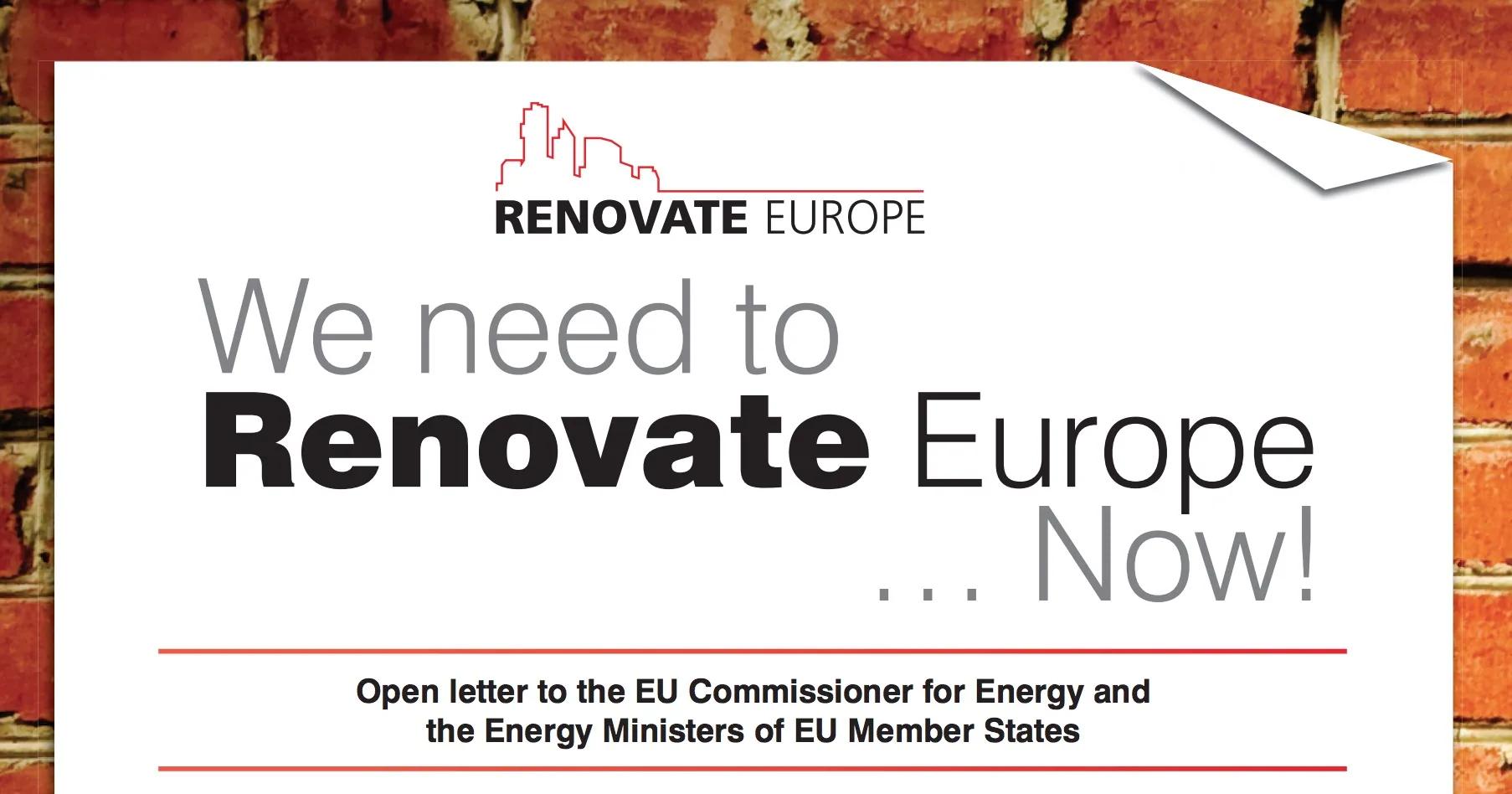 Open letter to the EU Commissioner for Energy and the Energy Ministers of EU Member States