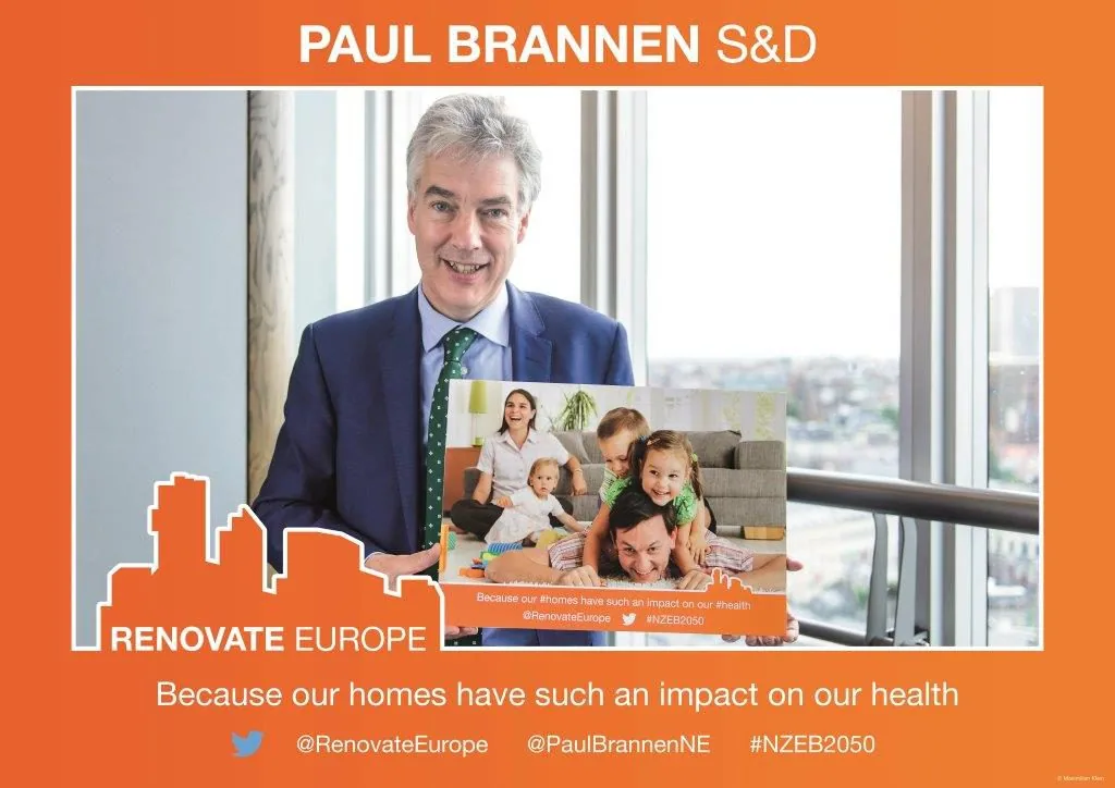Paul Brannen, S&D: “Because our homes have such an impact on our health”