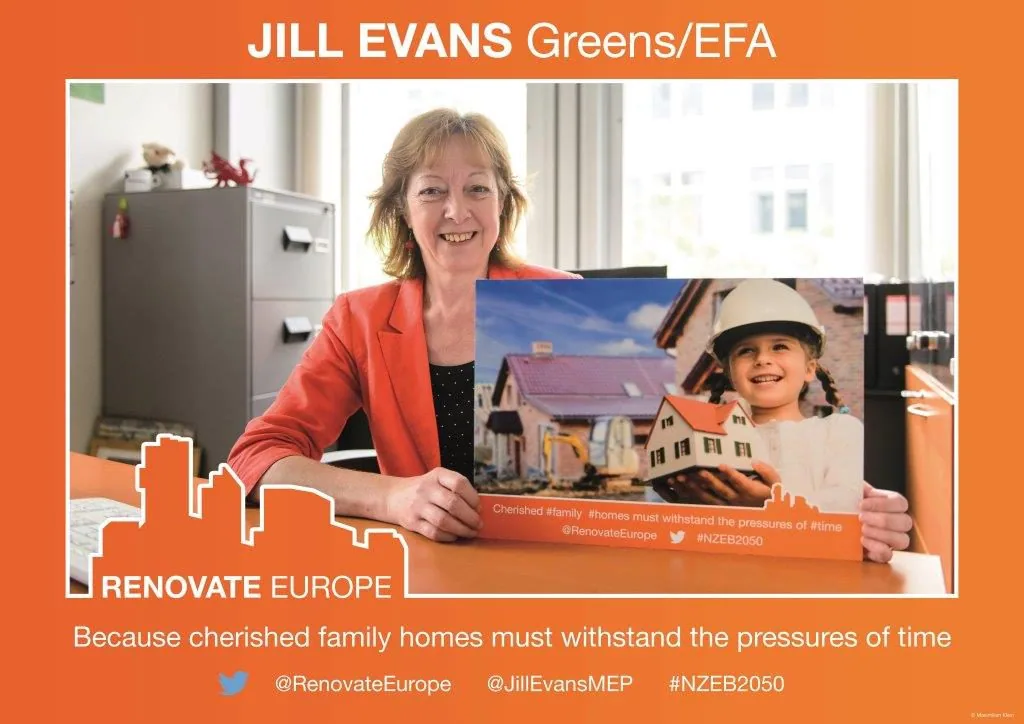Jill Evans, Greens/EFA: “Because cherished family homes must withstand the pressures of time”
