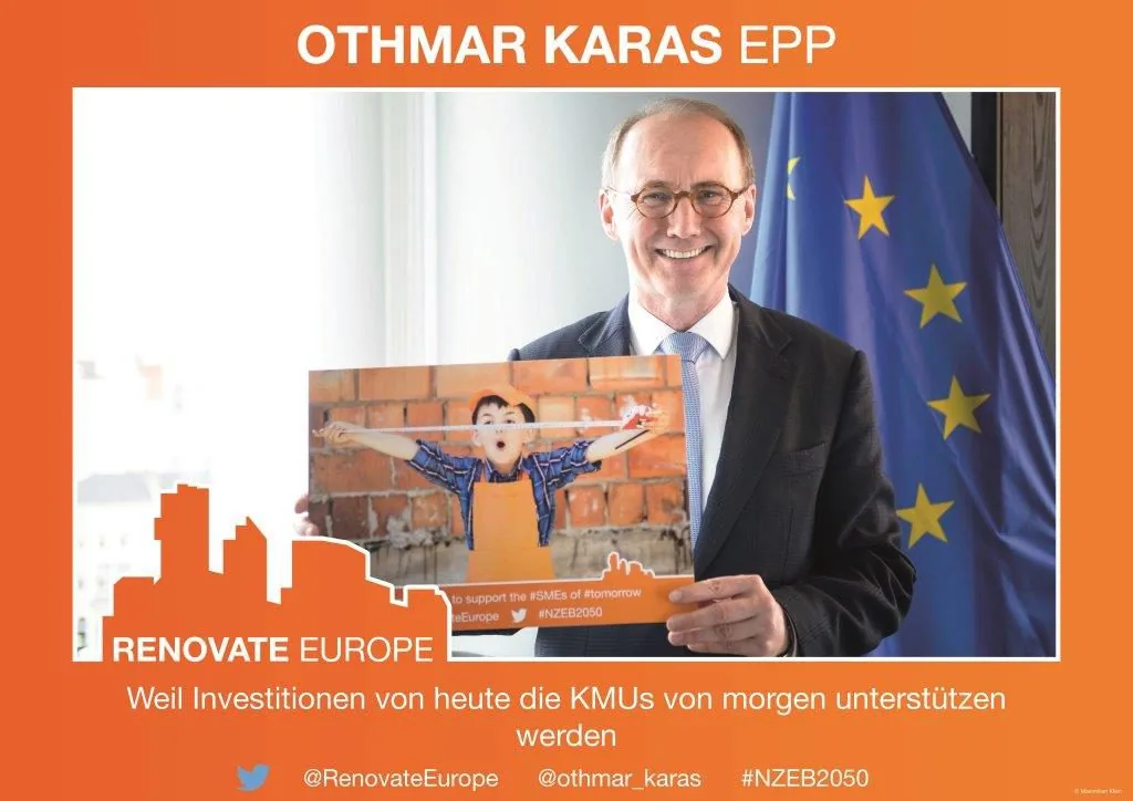 Othmar Karas, EPP: “Weil Investitionen von heute die KMUs von morgen unterstützen werden” (Because investing today will support the SMEs of tomorrow)