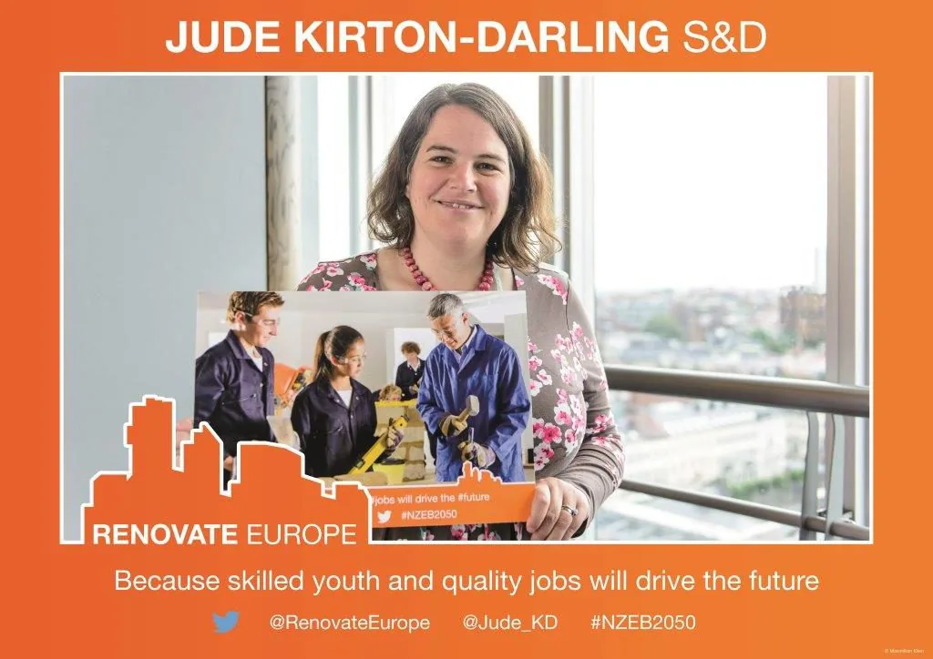 Jude Kirton-Darling, S&D: “Because skilled youth and quality jobs will drive the future”