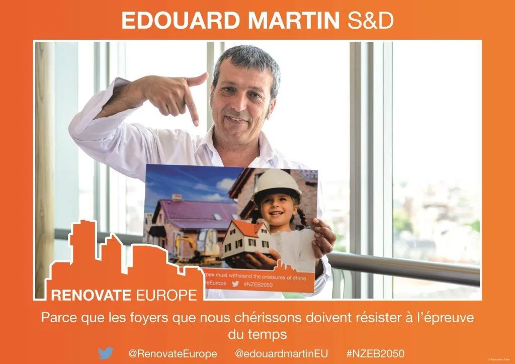 Edouard Martin, S&D: “Parce que les foyers que nous chérissons doivent résister à l’épreuve du temps” (Because cherished family homes must withstand the pressures of time)