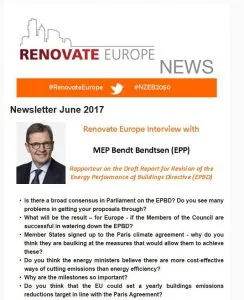 Renovate Europe Newsletter 2/2017