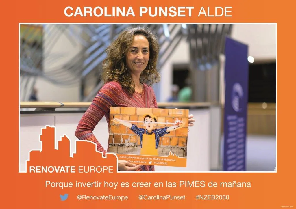 Carolina Punset, ALDE: “Porque invertir hoy es creer en las pymes de mañana” (Because investing today means believing in the SMEs of tomorrow)