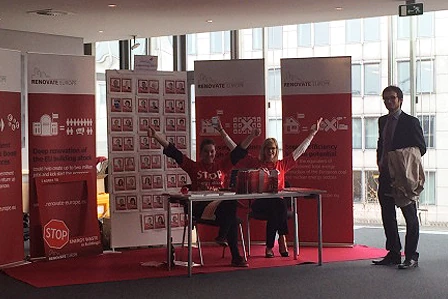 At the launch of the Renovate Europe manifesto