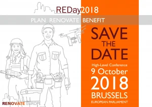 REDay2018 9 October: Key Tools to Boost Energy Renovation