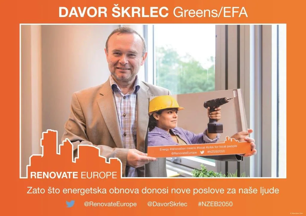 Davor Škrlec, Greens/EFA: “Zato što energetska obnova donosi nove poslove za naše ljude” (Because energy renovation brings new jobs for our people)