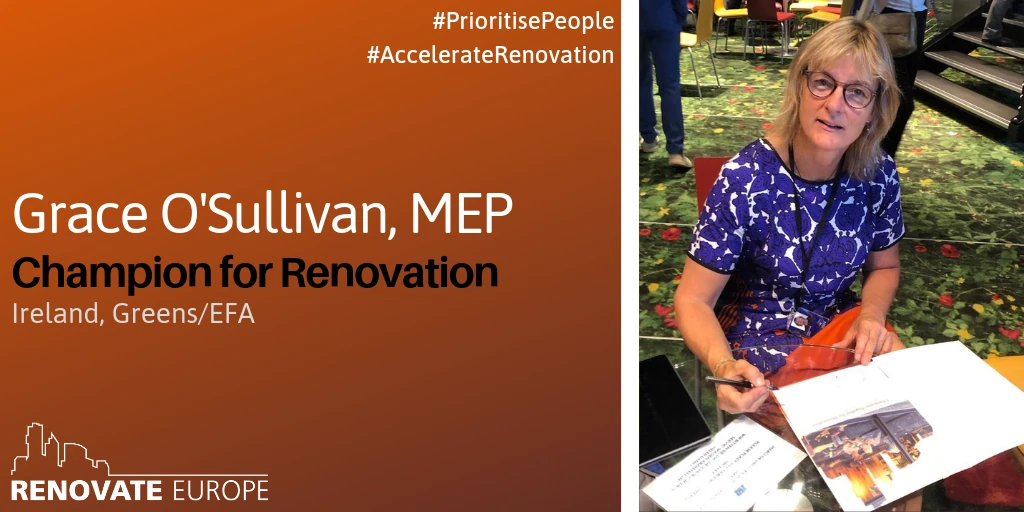 Grace O’Sullivan, MEP, Champion for Renovation