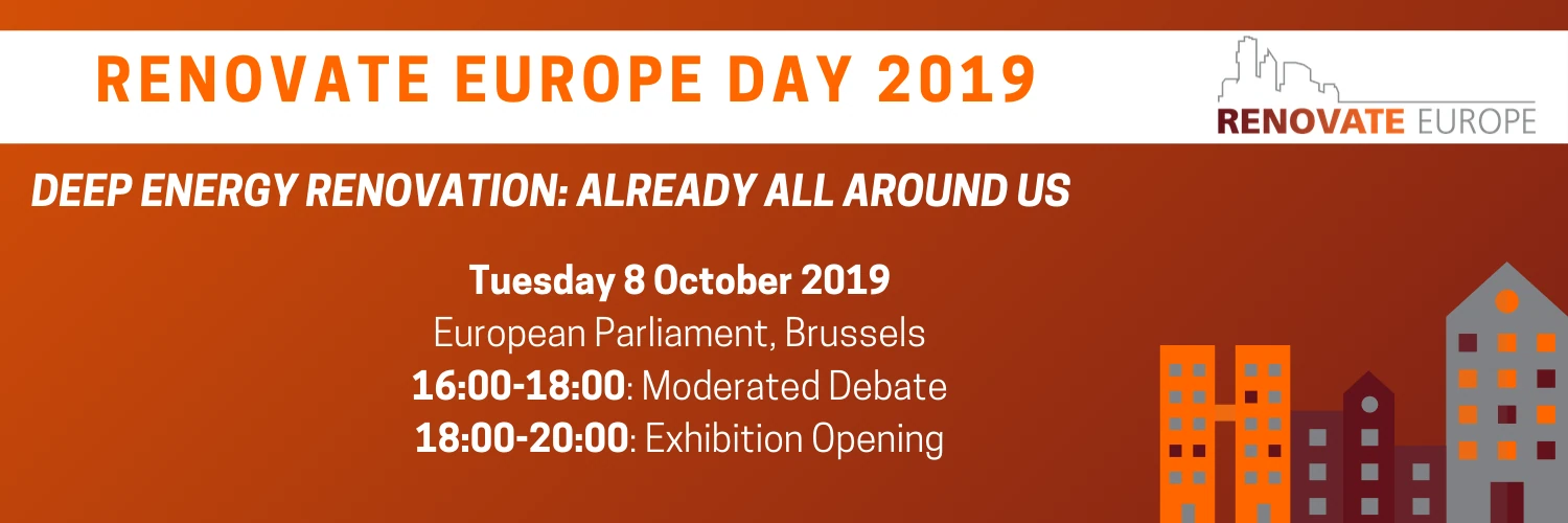 Renovate Europe Day 2019: Deep Energy Renovation, Already All Around Us