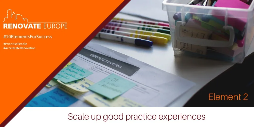 #10ElementsForSuccess, element 2: Scale up good practice experiences