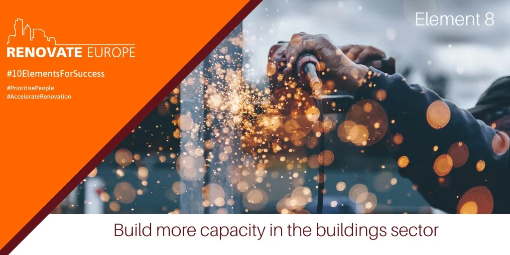 #10ElementsForSuccess, element 8: Build more capacity in the buildings sector