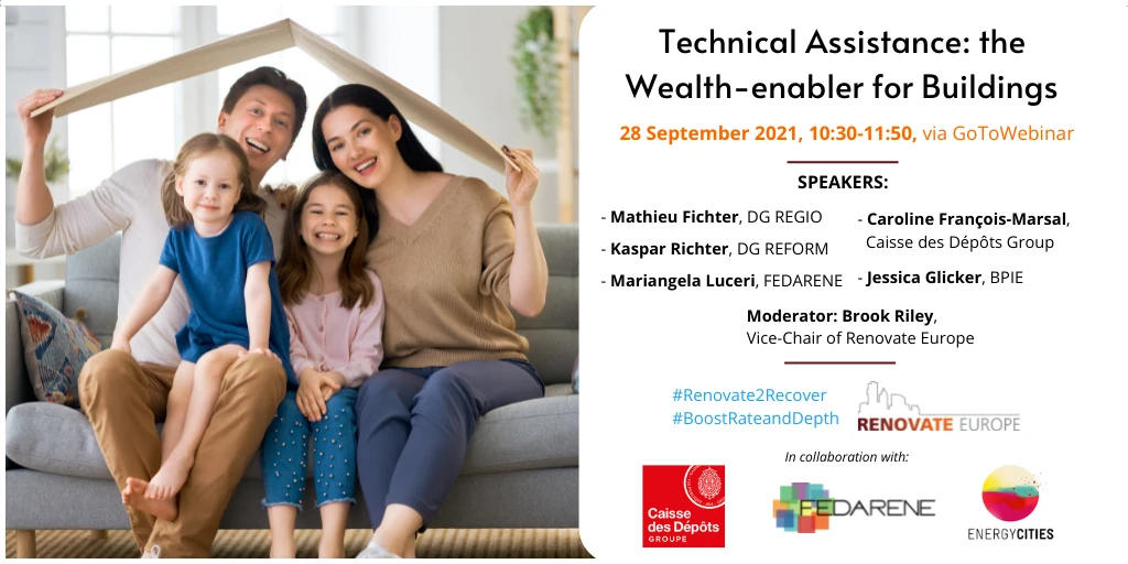Why and how is technical assistance the wealth-enabler for buildings? Webinar, 28 September 2021