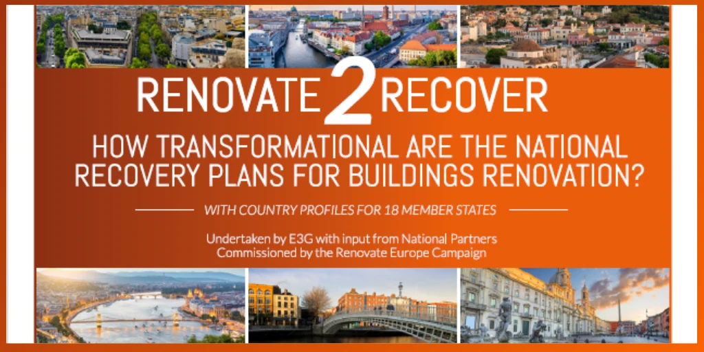 Renovate2Recover: how transformational are the National Recovery Plans for buildings renovation?