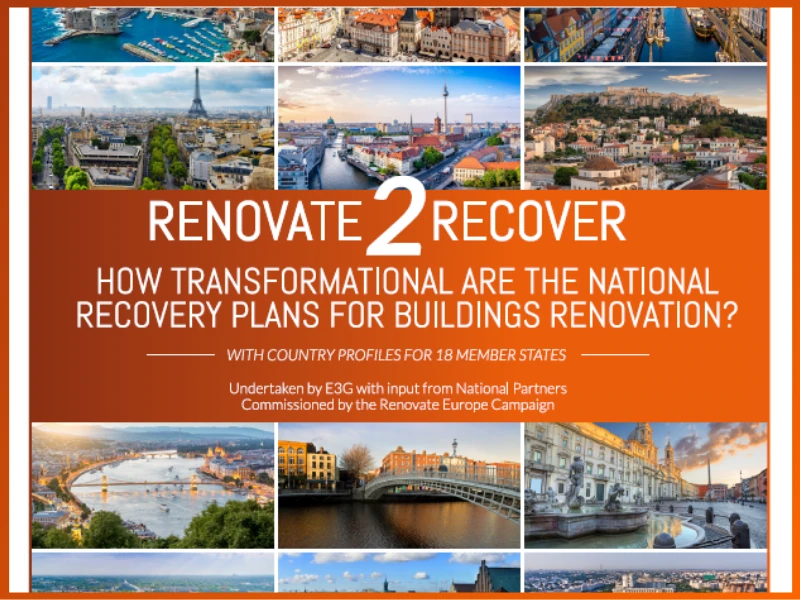 Renovate2Recover: how transformational are the National Recovery Plans for buildings renovation?