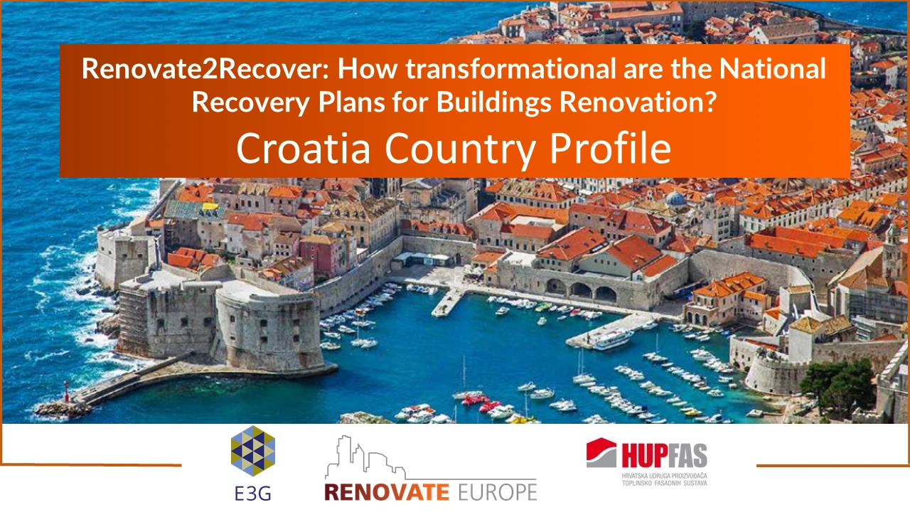 Renovate2Recover, Croatia country profile, slide 1 of 6