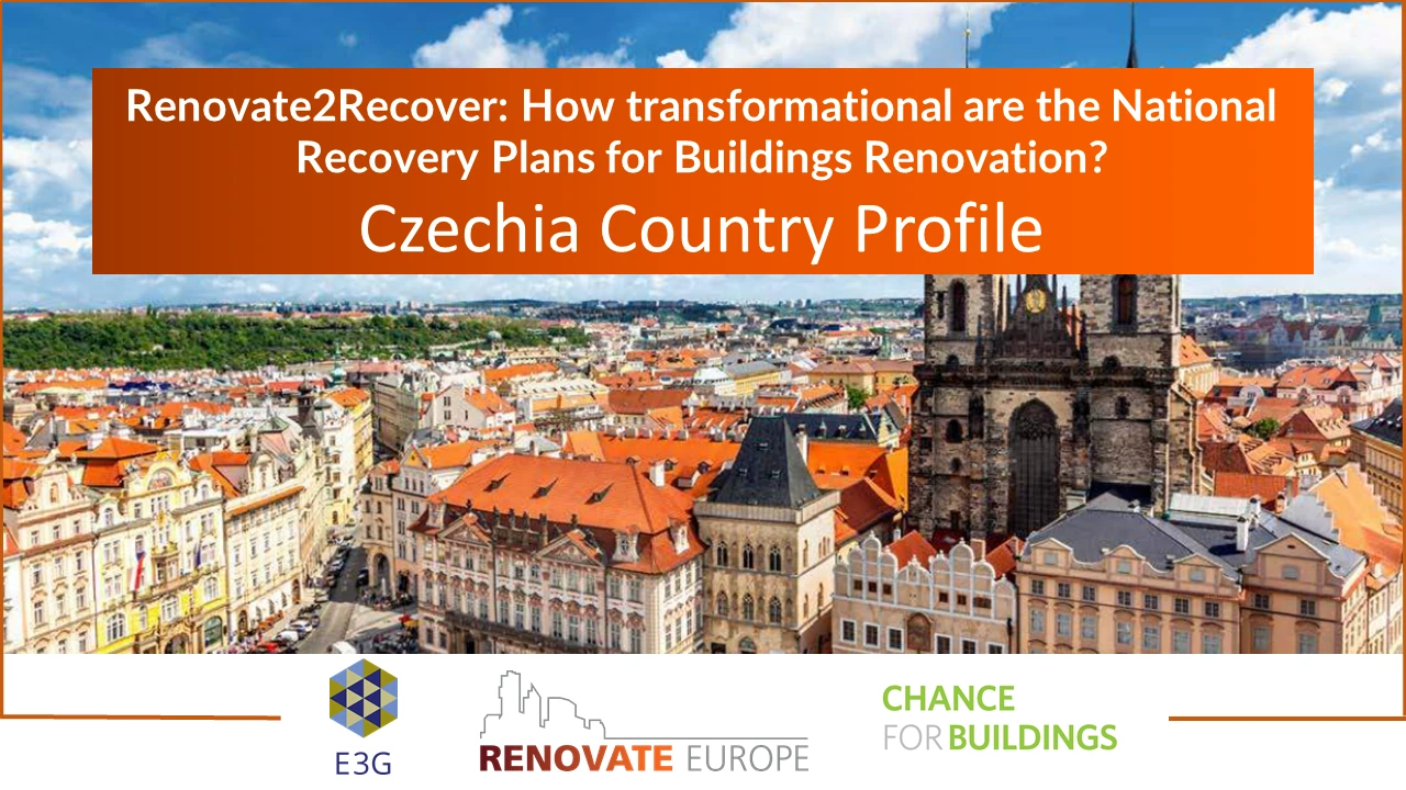 Renovate2Recover, Czechia country profile, slide 1 of 6