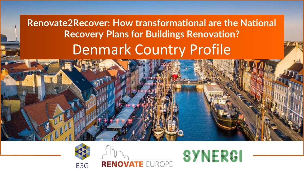 Renovate2Recover, Denmark country profile, slide 1 of 6