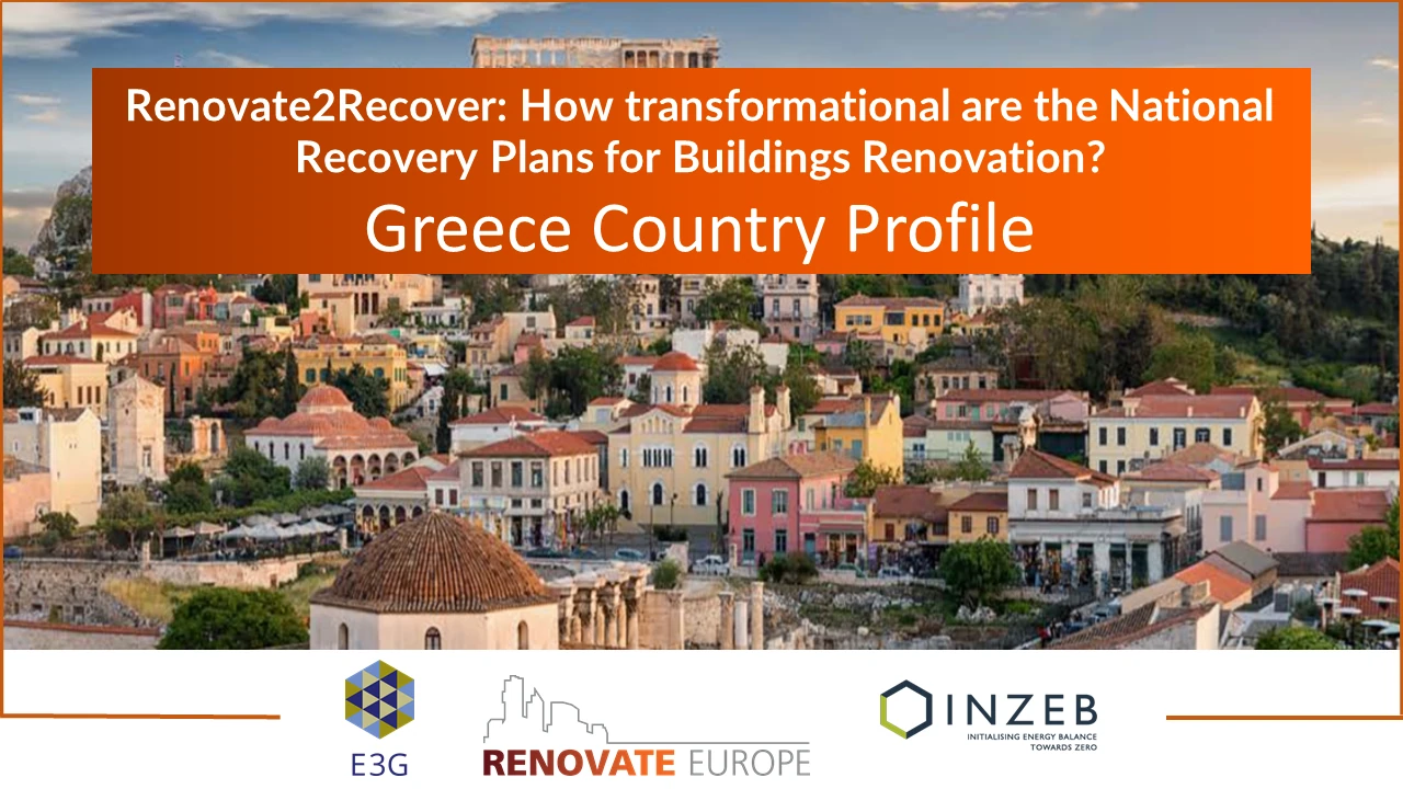 Renovate2Recover, Greece country profile, slide 1 of 6