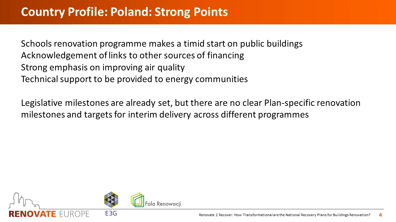 Renovate2Recover, Poland country profile, slide 4 of 6