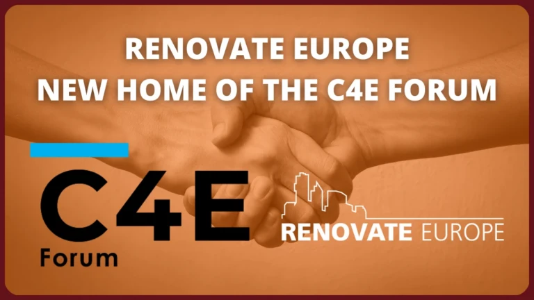 Renovate Europe, new home of the C4E Forum