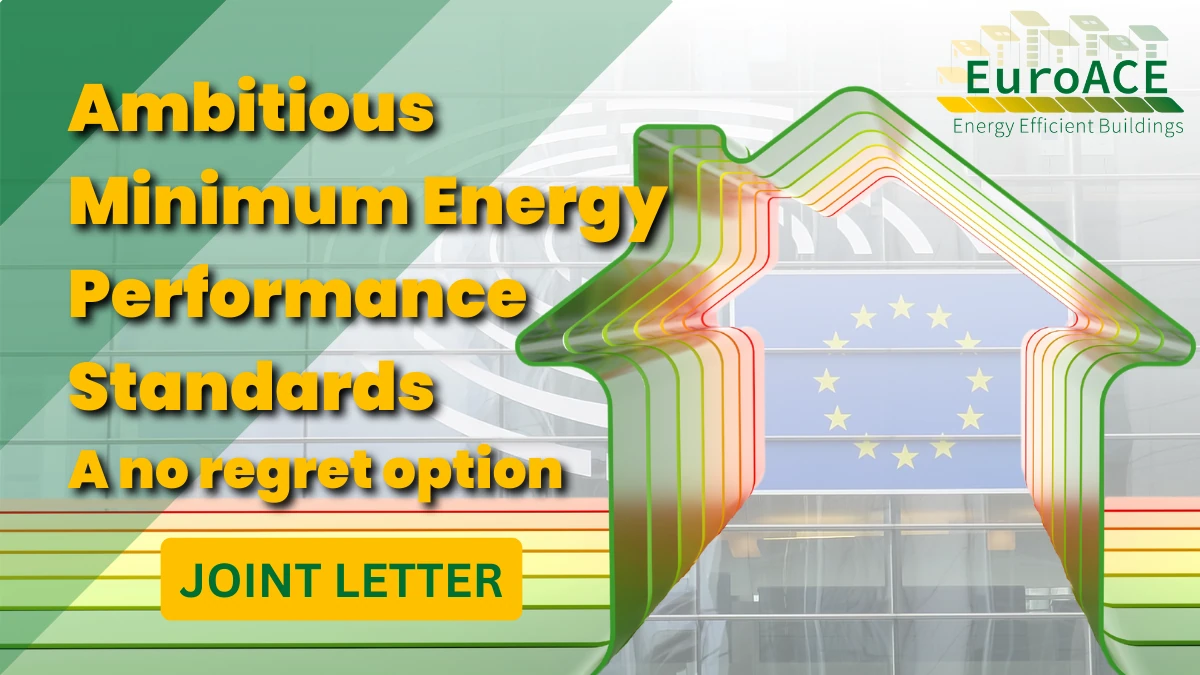 Renovate Europe co-signs a joint letter on MEPS