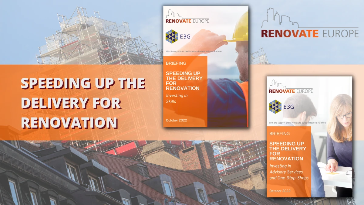 Briefings – Speeding Up the Delivery for Renovation