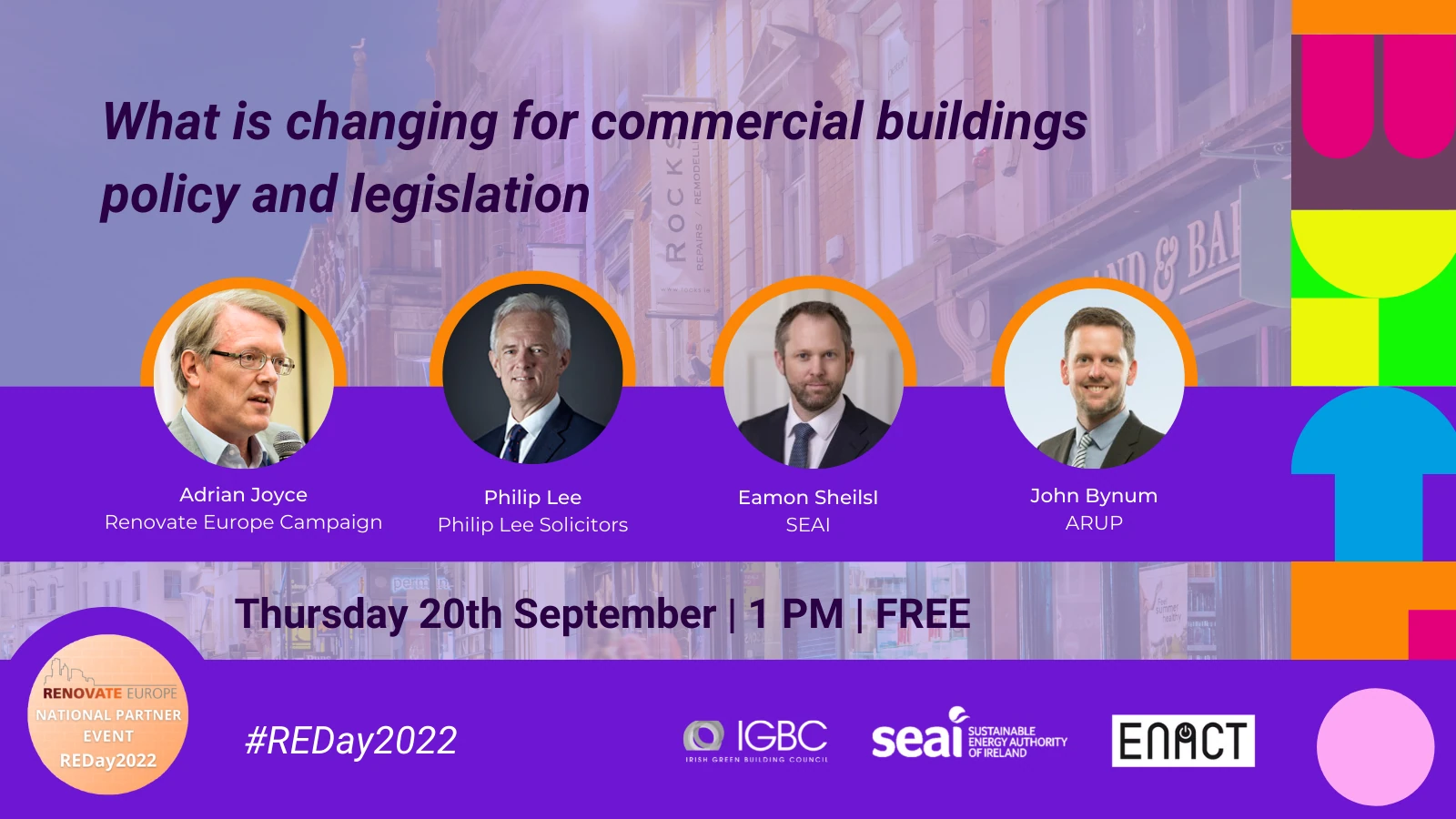Renovate Europe Day 2022 in Ireland: what SMEs need to know to be prepared for 2025
