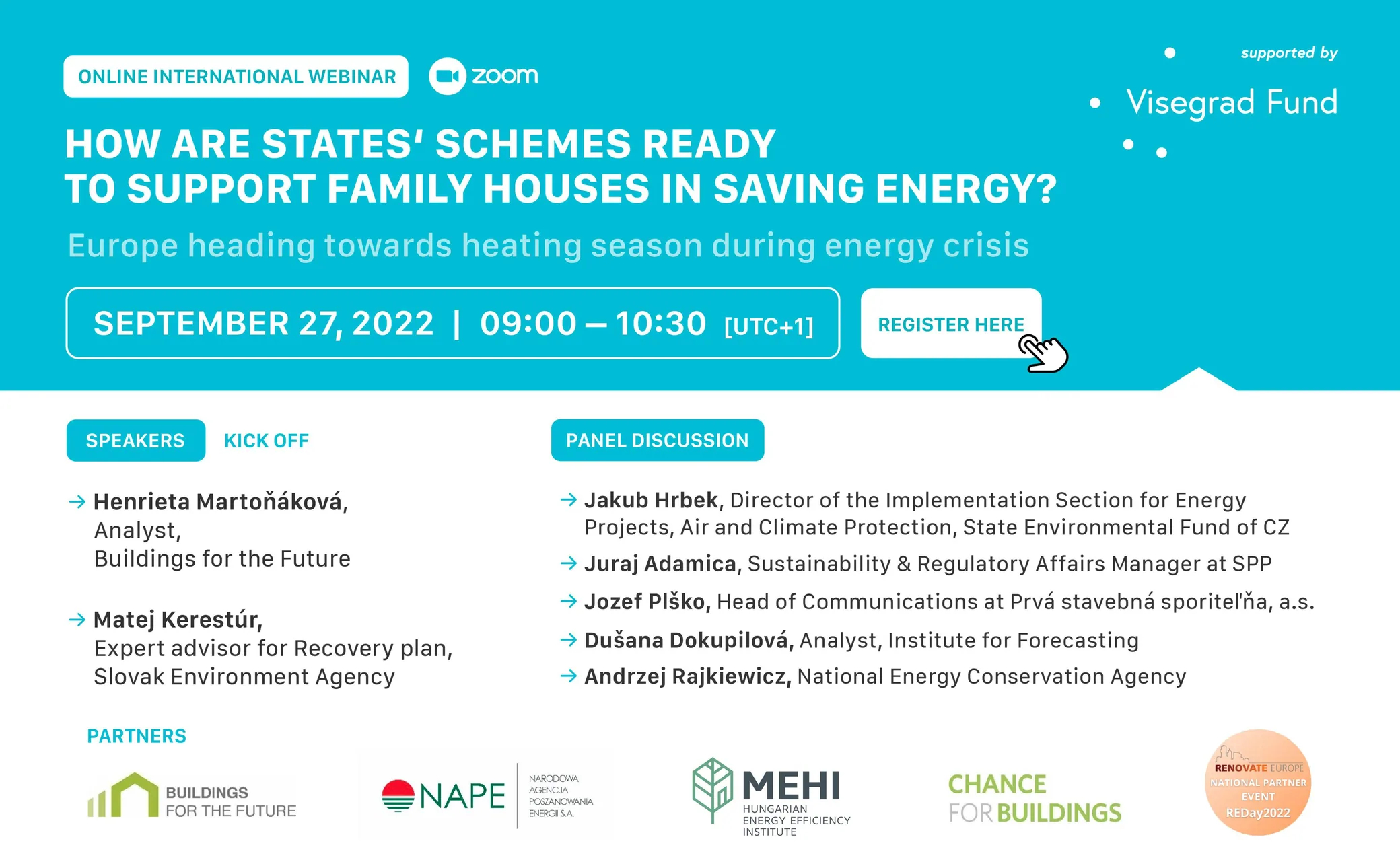 Renovate Europe Day 2022 in Slovakia: support schemes for single-family houses