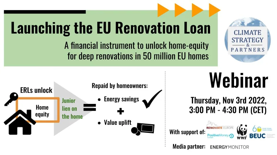 Launching the EU Renovation Loan