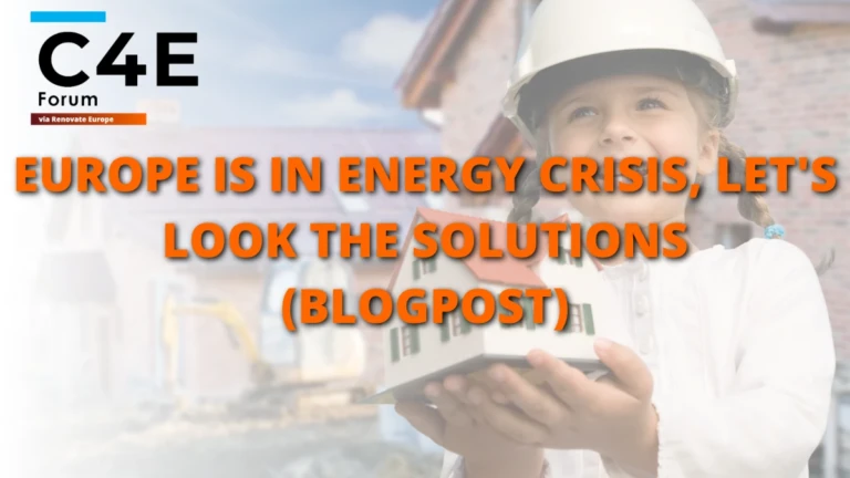 Blog post: Europe is in energy crisis, let’s look at the solutions