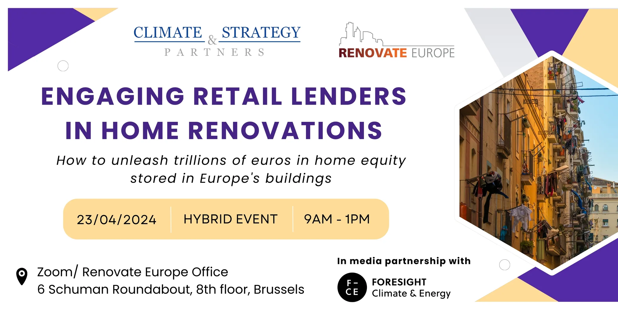 Engaging Retail Lenders in Home Renovations, 23 April 2024