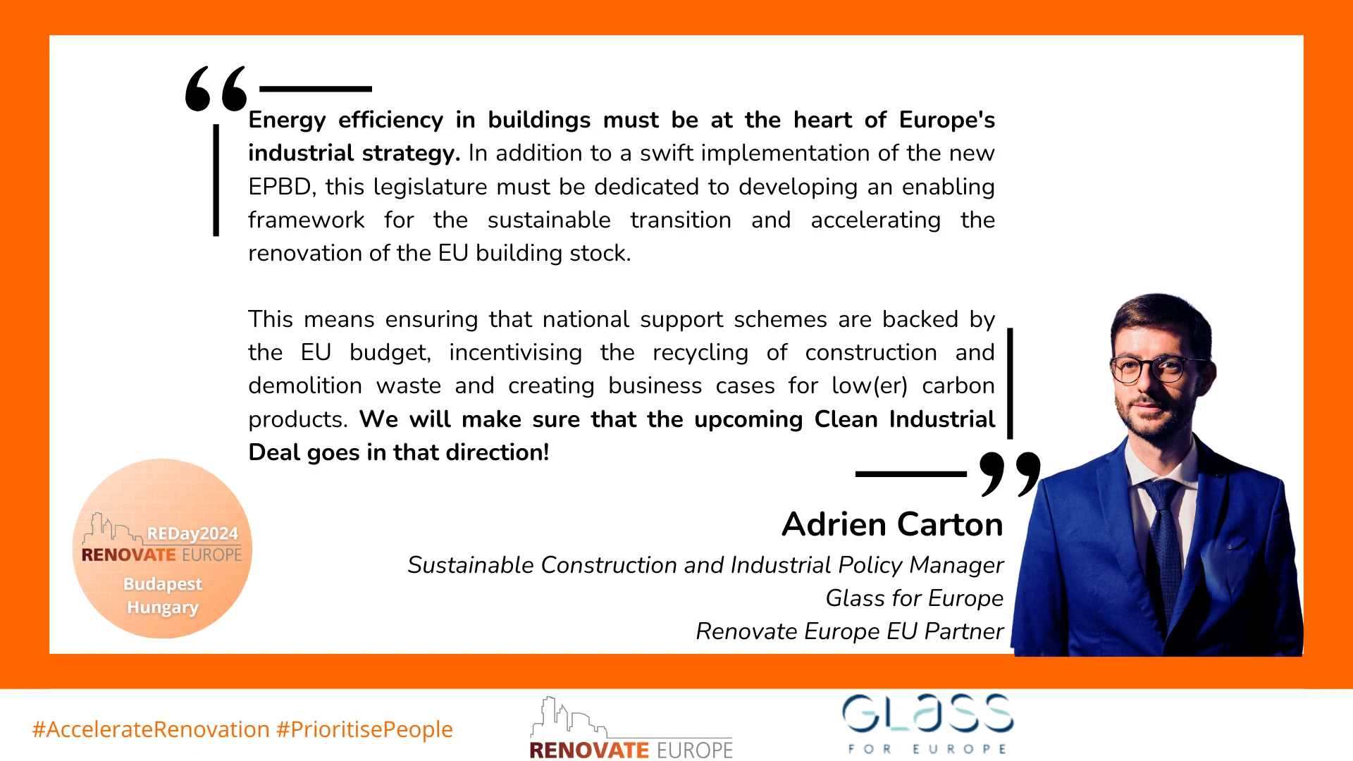 Statement from Glass for Europe