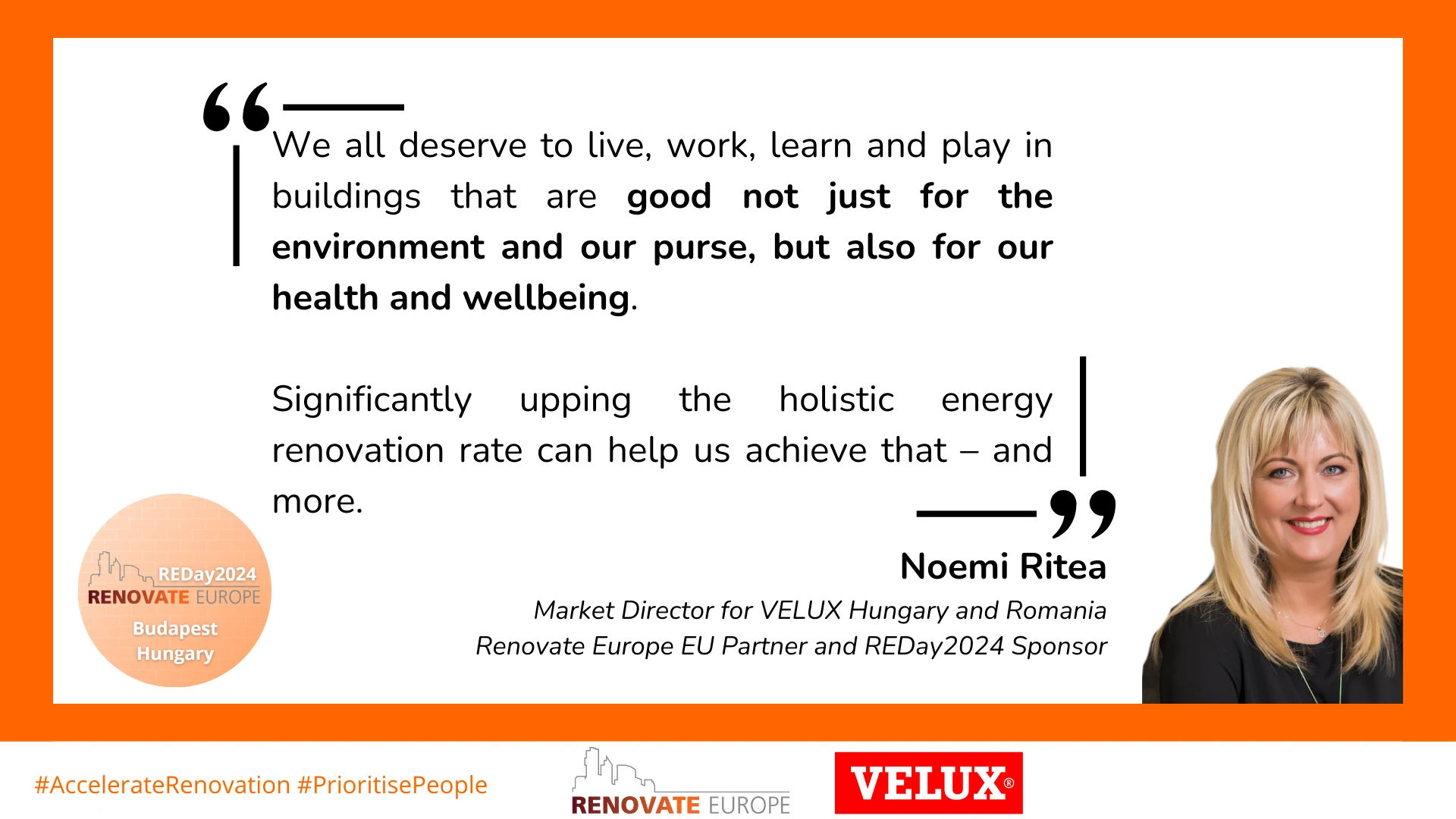 Statement from VELUX
